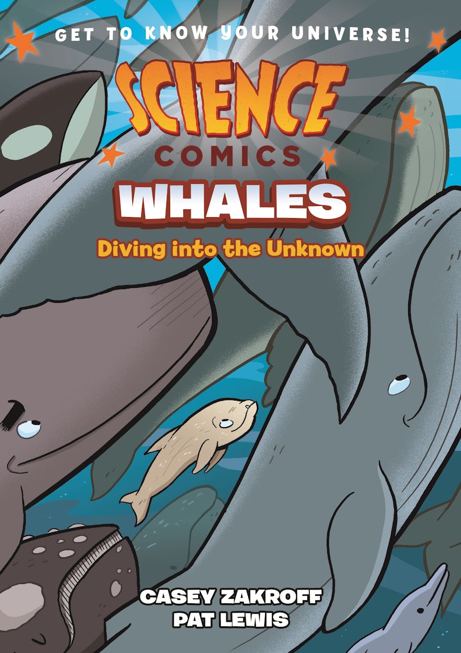 Science comics-Whales-cover